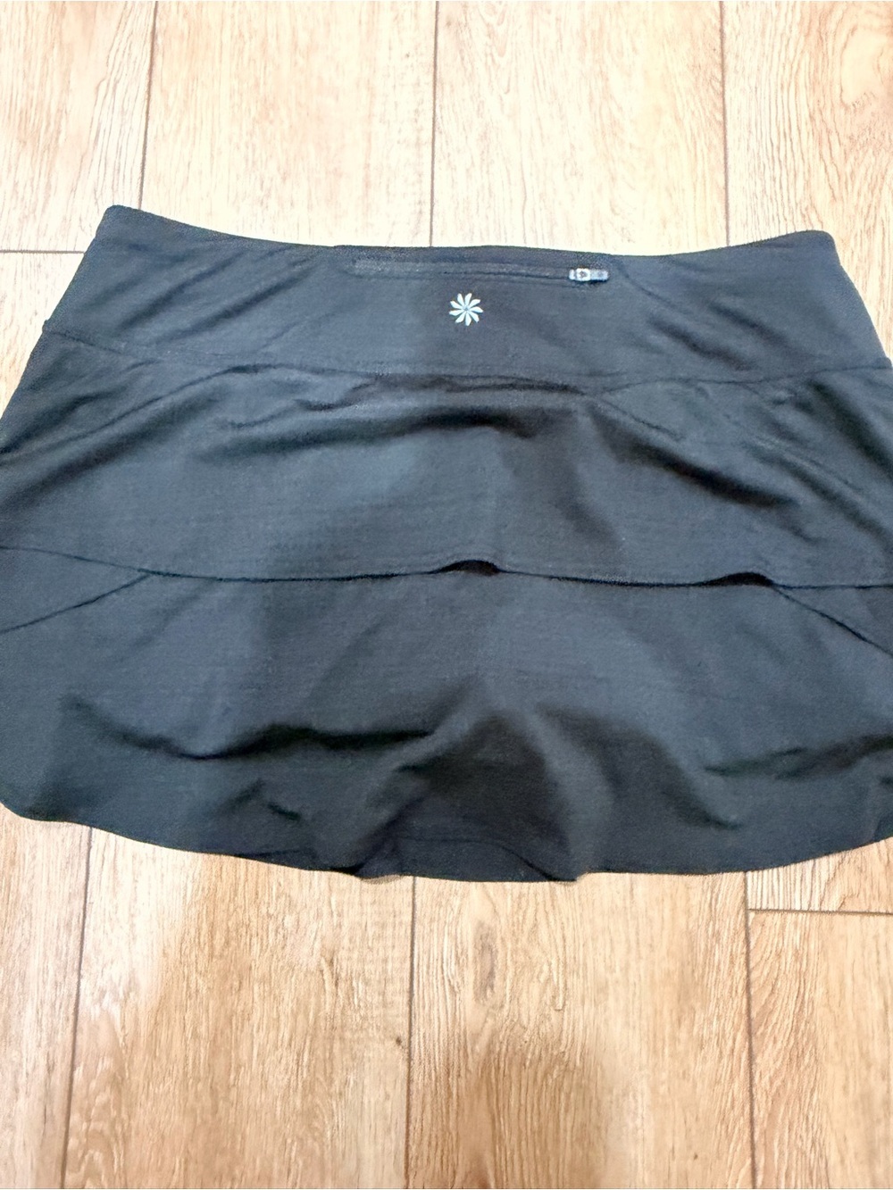 Athleta Black Tiered Active Skort 0449